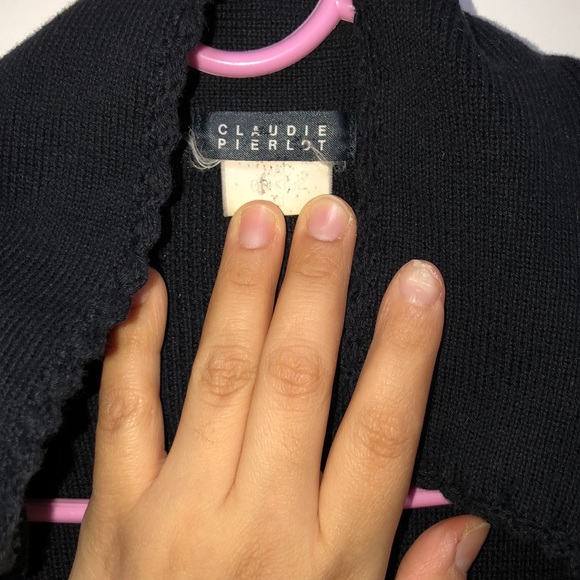 Brand: Claudie Pierlot, Size: S (My guess), Color: Black - Picture 2 of 5